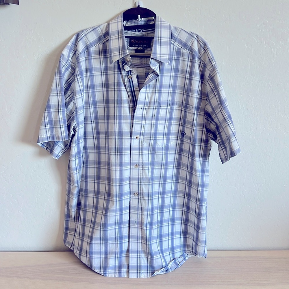 Ariat Pro Series button up mens western shirt